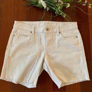 Ann Taylor White Shorts